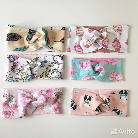 Тюрбан-повязка трикотажная