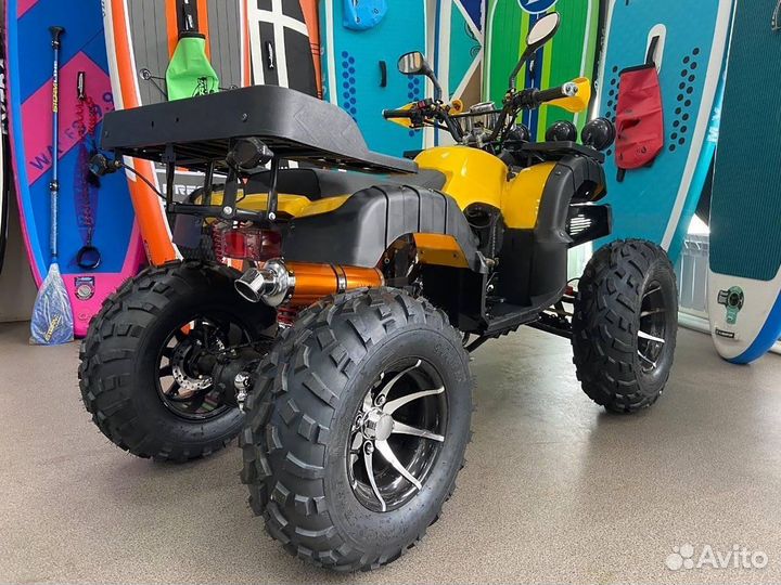 Квадроцикл Grizzly 300cc желтый