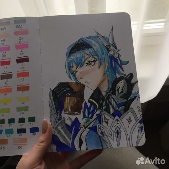 Рисунки на заказ аниме