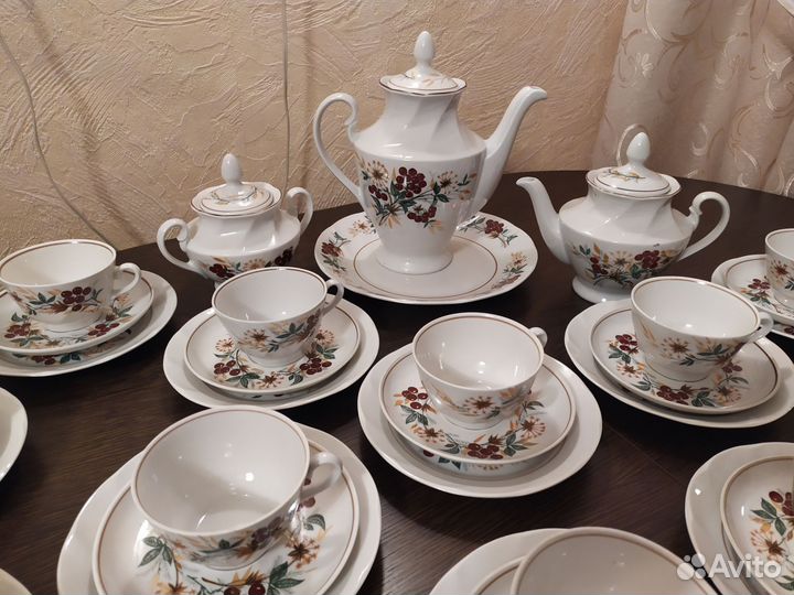 Чайный сервиз СССР Рига