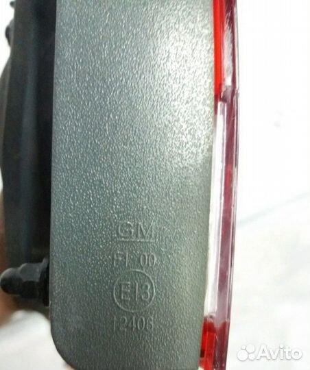 Фонарь задний левый Chevrolet Cruze