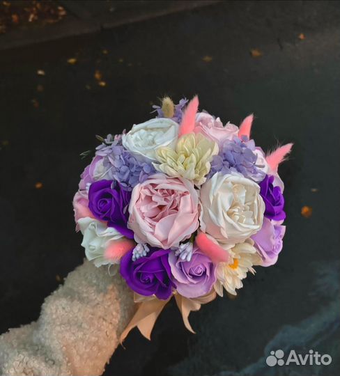 Мыльные букеты