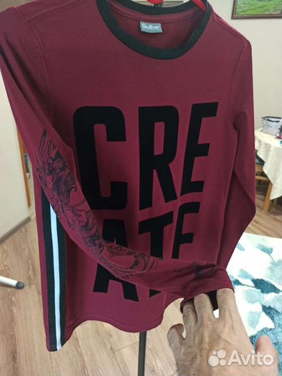 Лонгслив Gulliver на мальчика 9-12лет