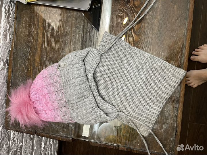 Зимняя шапка и снуд