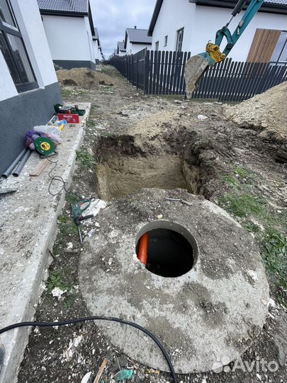 Установка септика под ключ