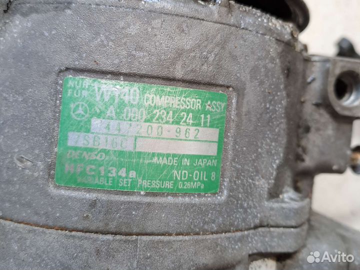 Компрессор кондиционера Mercedes Ml320, W163