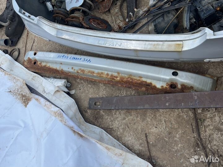 Усилитель бампера задний lifan solano 620