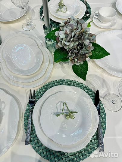 Столовый и чайный сервиз на 6 персон