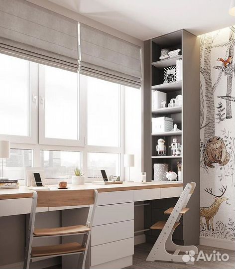 Рабочая зона у окна