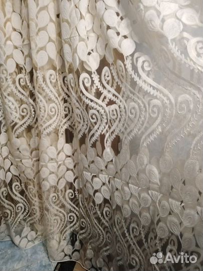 Шторы -тюль новые