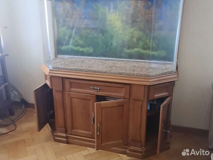 Аквариум с тумбой 500 литров