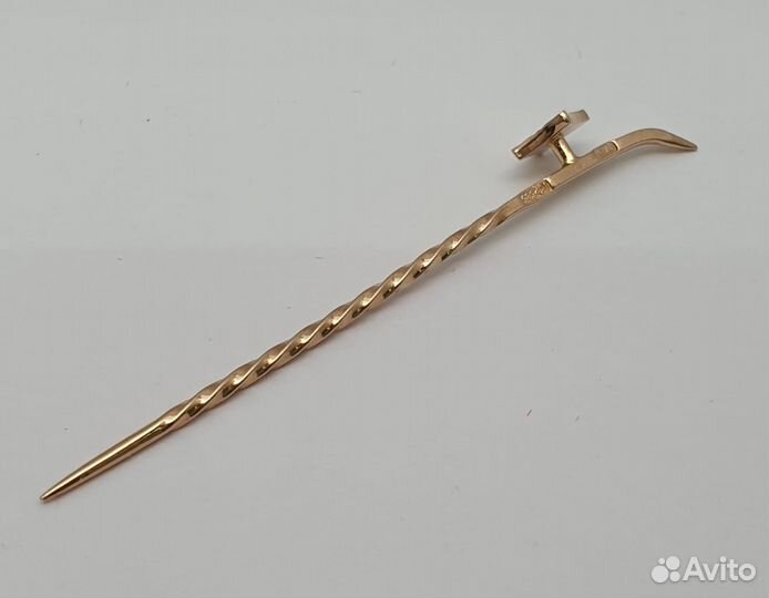 Е.Ц. Булавка для галстука, золото 585 (id 56360)