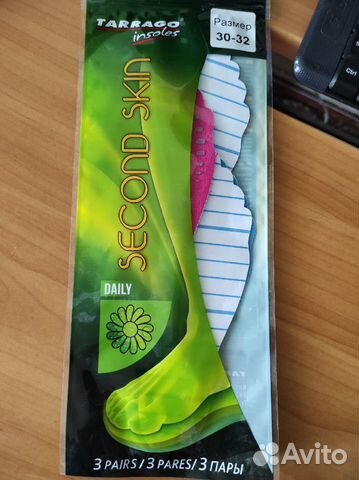 Стельки-стикеры 30-32 размер для детей 3 пары