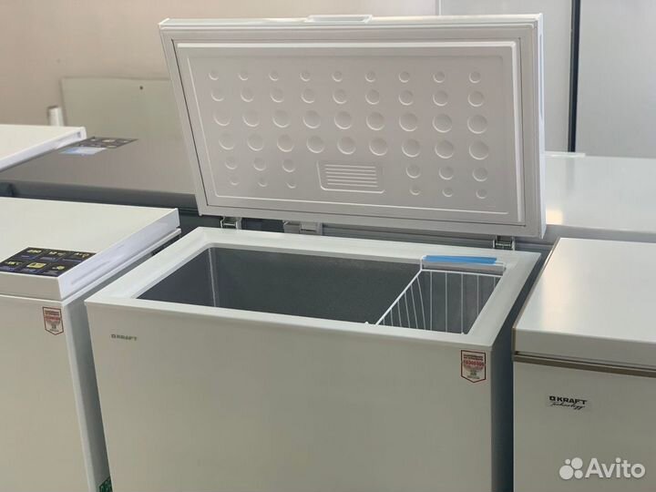 Морозильная ларь kraft BD (W) -247QX