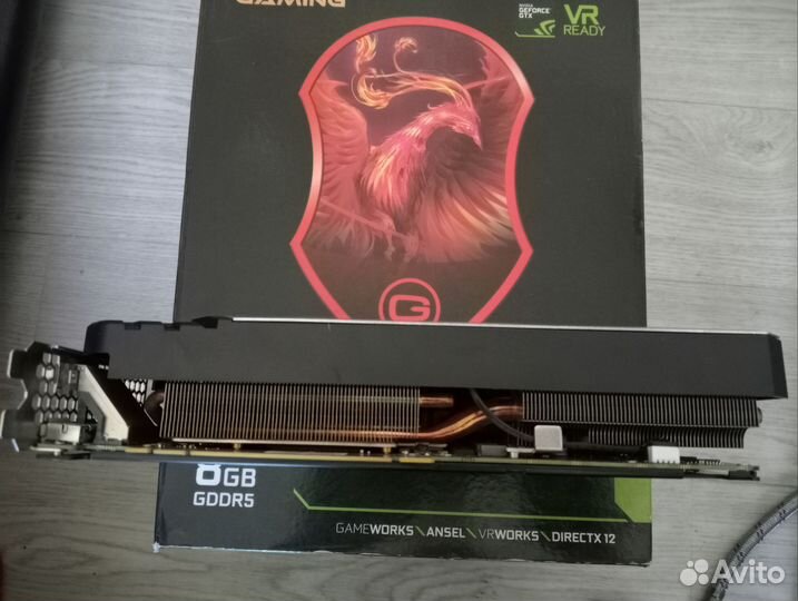Видеокарта gtx1070ti 8gb ddr5 256 bit