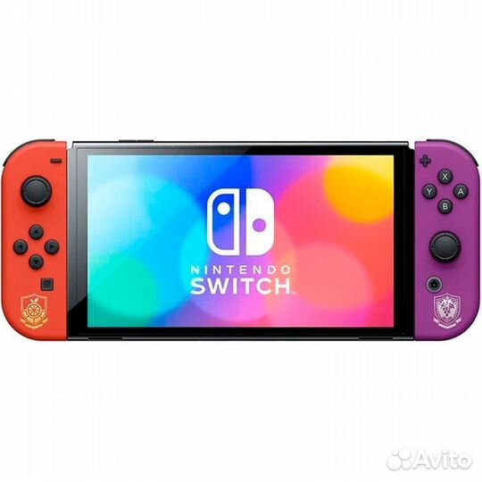 Игровая приставка Nintendo Switch oled 64Gb Pokemo