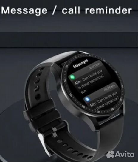 Умные часы с наушниками внутри новые. SMART watch