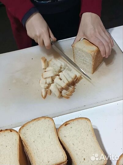 Резчик хлеба, фасовщик, возможна подработка