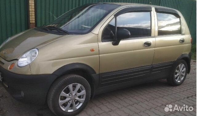 Пластиковый обвес на матиз