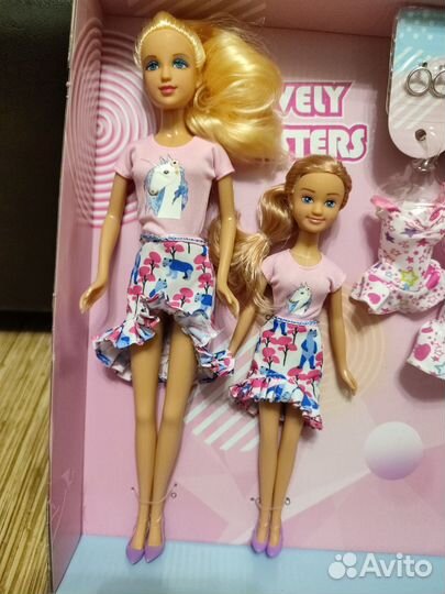 Куклы с набором одежды