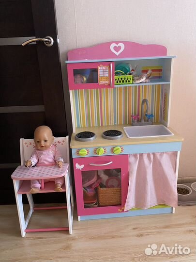 Детская деревянная кухня