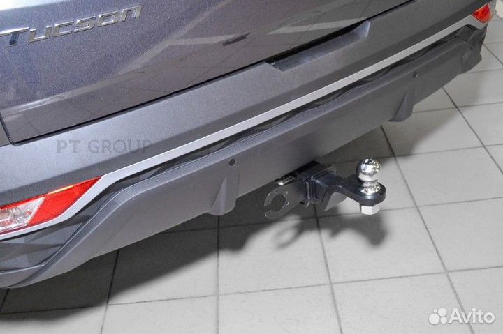 Фаркоп hyundai Tucson 2021- (Сборка РФ)