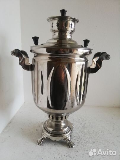 Самовар СССР тула 5л листья