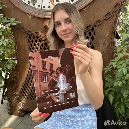 Витраж с фото / Подарок