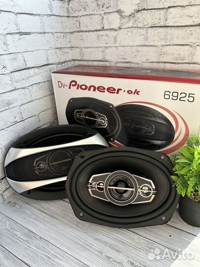 Динамики pioneer овалы
