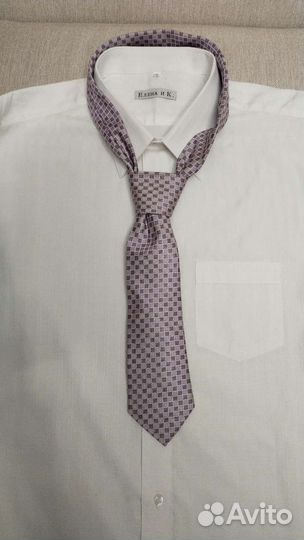 Галстук школьный Silver Spoon