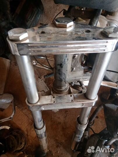 Вилка передняя под дисковый тормоз урал