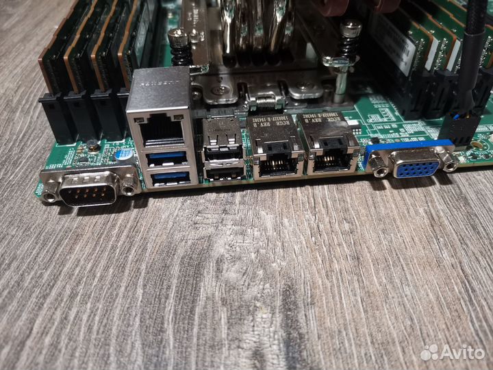 96 ядер Amd epyc 7r12 2шт + h11dsi + 512gb ddr4