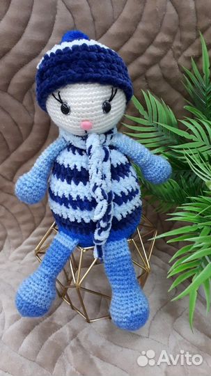 Мягкая игрушка Зайка ручной работы