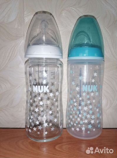 Бутылочки NUK