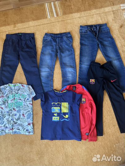 Вещи пакетом на мальчика116-128