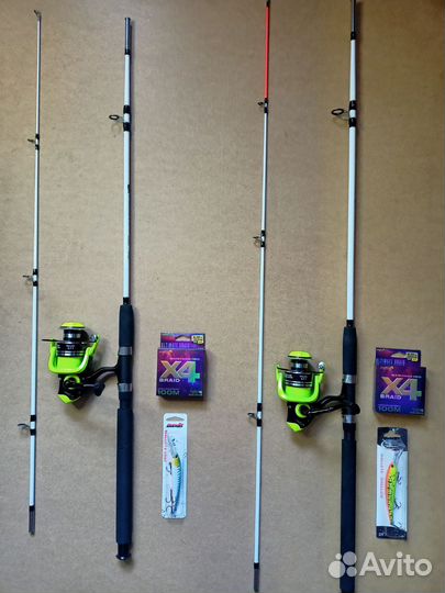 Спиннинг для троллинга с катушкой