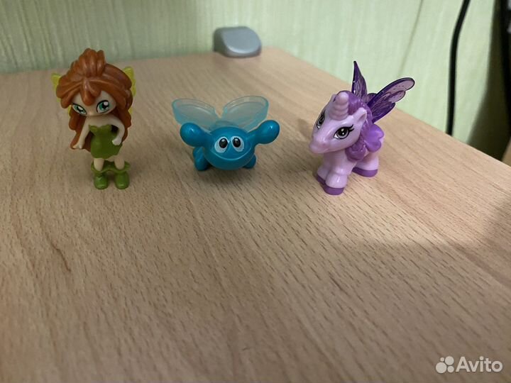 Фигурки Киндер феи принцессы леди баг пони