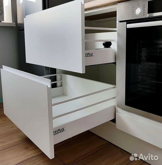 Угловой кухонный гарнитур AGT фасады