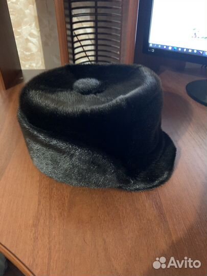 Меховая мужская шапка из нерпы