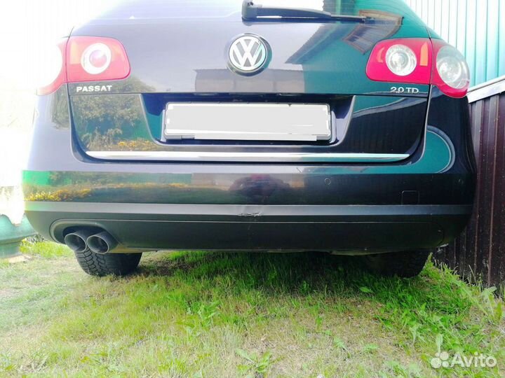Спойлер бампера Volkswagen passam B6