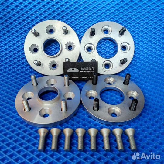 Переходные проставки 4х98 - 4х114.3 15мм Ваз, Лада