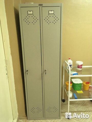 Шкаф металлический для одежды Практик LS-21