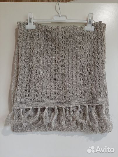 Шарфы и палантины.Лен.Коттон