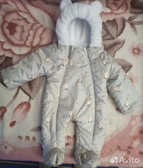 Детский зимний комбинезон