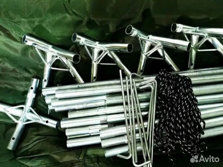 Шатёр карповый усиленный новый + юбка