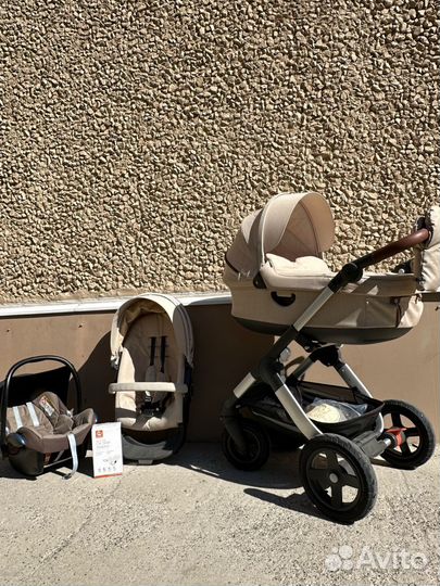 Коляска 3 в 1 stokke trailz