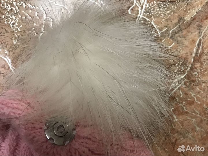 Шапочка на девочку 2-3 года