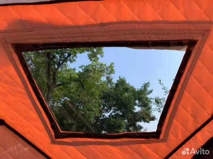 Палатка куб для зимней рыбалки с полом