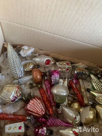 Елочные игрушки СССР и Гдр