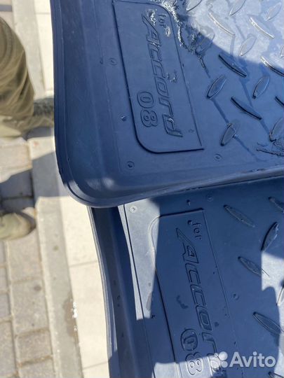 Родные коврики honda accord 08